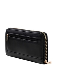 GUESS COLEEN Gro&szlig;e Geldb&ouml;rse mit Rei&szlig;verschluss SCHWARZ - Brieftaschen Damen - 3