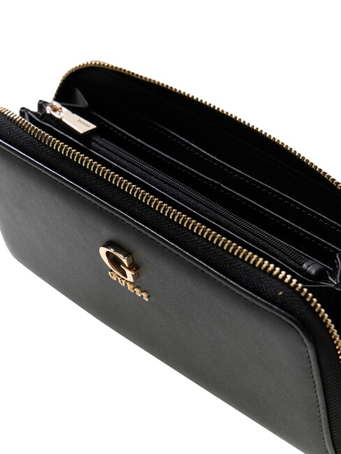COLEEN Gro&szlig;e Geldb&ouml;rse mit Rei&szlig;verschluss SCHWARZ - Brieftaschen Damen