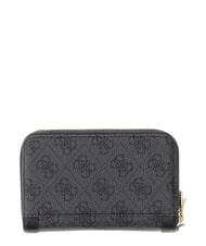 GUESS LINDSEY Mittelgro&szlig;e Geldb&ouml;rse mit Rei&szlig;verschluss Kohle - Brieftaschen Damen - 2