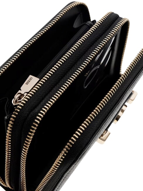 LINDSEY Mittelgro&szlig;e Geldb&ouml;rse mit Rei&szlig;verschluss Kohle - Brieftaschen Damen