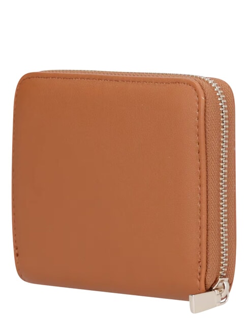 COLEEN Kompakte Geldb&ouml;rse mit Rei&szlig;verschluss Karamell - Brieftaschen Damen