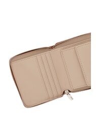 GUESS COLEEN Kompakte Geldb&ouml;rse mit Rei&szlig;verschluss Karamell - Brieftaschen Damen - 3