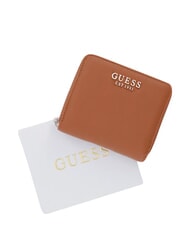GUESS COLEEN Kompakte Geldb&ouml;rse mit Rei&szlig;verschluss Karamell - Brieftaschen Damen - 5