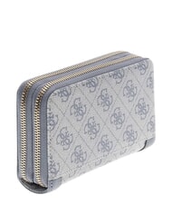 GUESS LINDSEY Mittelgro&szlig;e Geldb&ouml;rse mit Rei&szlig;verschluss Schiefer-Logo - Brieftaschen Damen - 3
