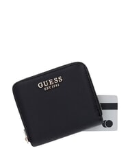 GUESS COLEEN Kompakte Geldb&ouml;rse mit Rei&szlig;verschluss SCHWARZ - Brieftaschen Damen - 4