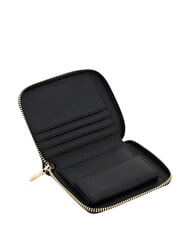 GUESS ELLA Kompakte Geldb&ouml;rse mit Rei&szlig;verschluss schwarzes Logo - Brieftaschen Damen - 4