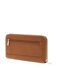 GUESS COLEEN Gro&szlig;e Geldb&ouml;rse mit Rei&szlig;verschluss Karamell - Brieftaschen Damen - 3