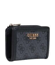 GUESS LINDSEY Kartenetui mit M&uuml;nzfach Kohle - Brieftaschen Damen - 3