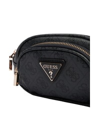 GUESS LATONA Schultertasche Kohle - H&uuml;fttaschen - 5