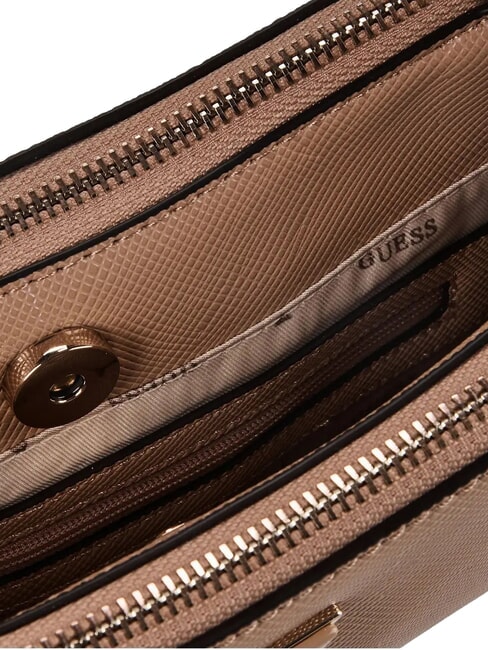NOELLE 2 Schultertasche mit Schultergurt BEIGE - Damentaschen
