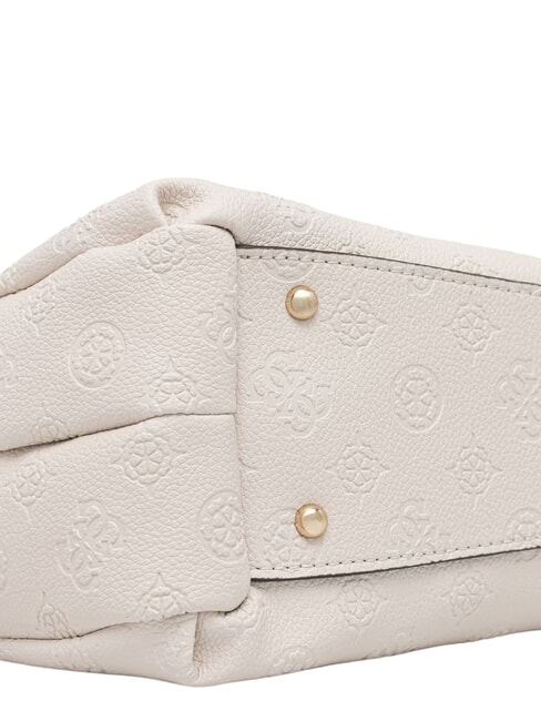 ELLA Handtasche mit Schulterriemen Stein-Logo - Damentaschen