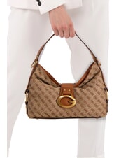 GUESS CAMDEN 4G Schultertasche, Allover-Print - Damentaschen