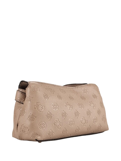 ELLA Umh&auml;ngetasche beige Logo - Damentaschen