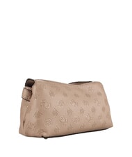 GUESS ELLA Umh&auml;ngetasche beige Logo - Damentaschen - 3