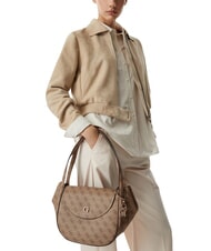 GUESS COLEEN                                   Schultertasche mit zwei Henkeln MILCH-LOGO - Damentaschen - 2