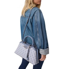 GUESS LINDSEY Handtasche mit Schulterriemen Schiefer-Logo - Damentaschen - 2