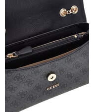 GUESS LINDSEY                                  Schultertasche, doppelt tragbar Kohle - Damentaschen - 4