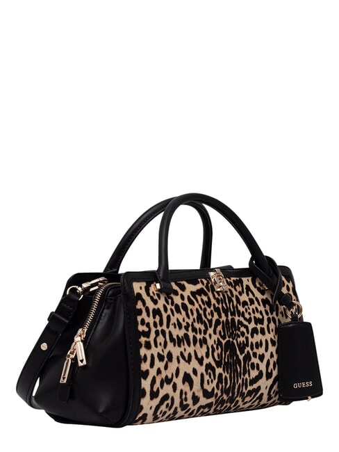 AUDREY                                   Handtasche mit Schulterriemen aus Leder Leopard - Damentaschen