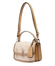 GUESS AUDREY                                   Handtasche mit Schulterriemen beige Logo - Damentaschen - 4