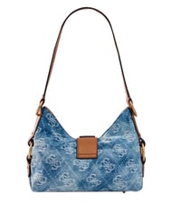GUESS CAMDEN                                   Schultertasche, verstellbar Denim-Logo - Damentaschen - 4