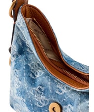 GUESS CAMDEN                                   Schultertasche, verstellbar Denim-Logo - Damentaschen - 7