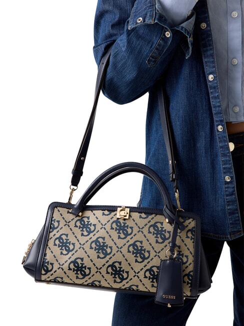 AUDREY                                   Handtasche mit Schulterriemen Marine-Logo - Damentaschen
