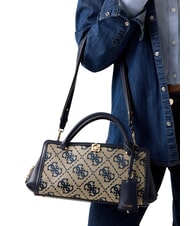GUESS AUDREY                                   Handtasche mit Schulterriemen Marine-Logo - Damentaschen - 2