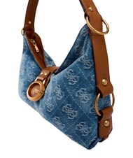 GUESS CAMDEN                                   Schultertasche, verstellbar Denim-Logo - Damentaschen - 4