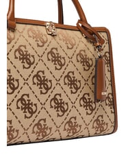 GUESS AUDREY                                   Handtasche mit Schulterriemen MILCH-LOGO - Damentaschen - 6