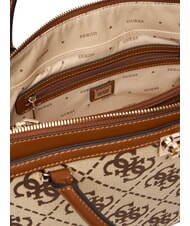 GUESS AUDREY                                   Handtasche mit Schulterriemen MILCH-LOGO - Damentaschen - 7