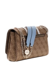 GUESS NOELLE 2                                 Schultertasche mit zwei Henkeln Milchlogo/hellblau - Damentaschen - 3