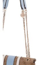 GUESS NOELLE 2                                 Schultertasche mit zwei Henkeln Milchlogo/hellblau - Damentaschen - 5