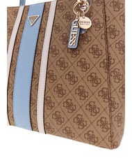 GUESS NOELLE 2                                 Schultertasche Milchlogo/hellblau - Damentaschen - 5