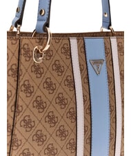GUESS NOELLE 2                                 Schultertasche Milchlogo/hellblau - Damentaschen - 6