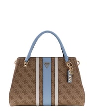 GUESS NOELLE 2                                 Handtasche mit Schulterriemen Milchlogo/hellblau - Damentaschen - 2