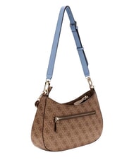 GUESS NOELLE 2                                 Schultertasche, verstellbar Milchlogo/hellblau - Damentaschen - 3