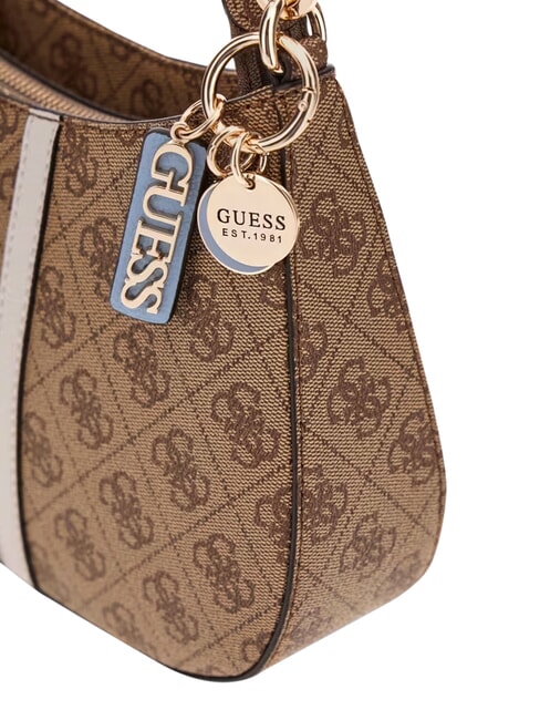 NOELLE 2                                 Schultertasche, verstellbar Milchlogo/hellblau - Damentaschen