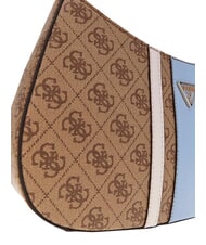 GUESS NOELLE 2                                 Schultertasche, verstellbar Milchlogo/hellblau - Damentaschen - 6