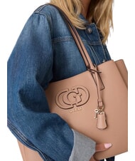 GUESS ISOLA                                    Schultertasche BEIGE - Damentaschen - 2