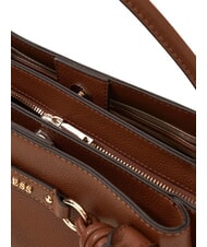 GUESS CAMELIA 3                                Handtasche mit zwei Henkeln COGNAC - Damentaschen - 3