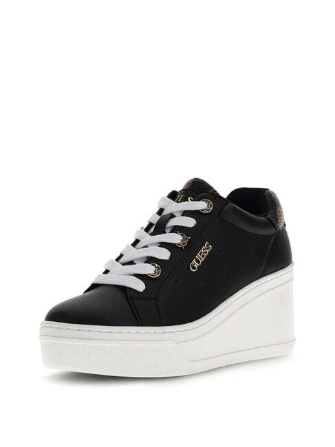 ROAZY 7,5 cm Keilsneaker SCHWARZ - Damenschuhe