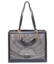 GATTINONI PLANETARIUM Schultertasche / Handtasche monochrom hellgrau/schwarz - Damentaschen - 3