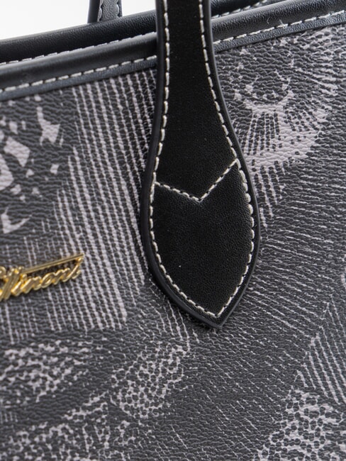 PLANETARIUM Handtasche mit Schulterriemen monochrom hellgrau/schwarz - Damentaschen