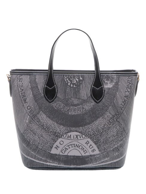 PLANETARIUM Handtasche mit Schulterriemen monochrom hellgrau/schwarz - Damentaschen