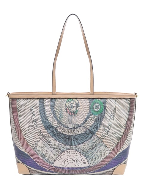 PLANETARIUM Shopper Media Aquarell/Beige - Damentaschen