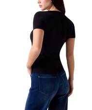 GUESS NEW MINI T-Shirt jetbla - T-Shirts und Tops f&uuml;r Damen - 2