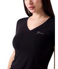 GUESS NEW MINI T-Shirt jetbla - T-Shirts und Tops f&uuml;r Damen - 4