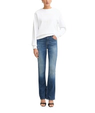 GUESS BASIC TRIANGLE Rundhals-Sweatshirt purwei&szlig; - Sweatshirts Damen - 3