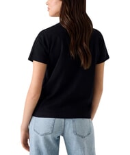 GUESS SEQUINS BIG LOGO Kurz&auml;rmeliges T-Shirt mit gro&szlig;em Logo jetbla - T-Shirts und Tops f&uuml;r Damen - 2