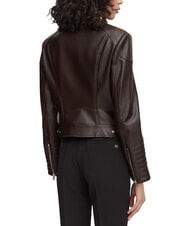 GUESS MARLENE CARIBOU Kunstlederjacke, normale Passform - Damenjacken